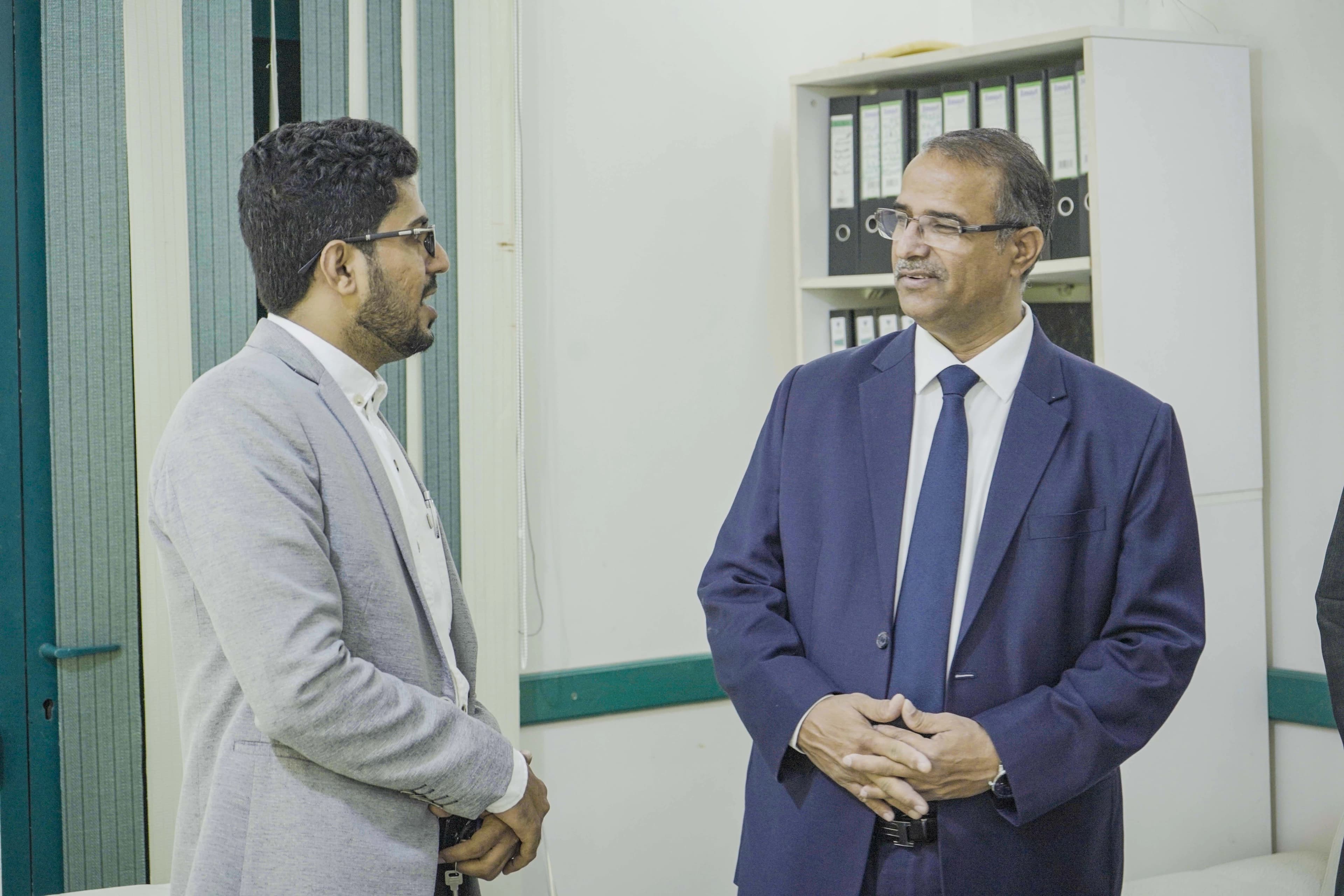 Minister of Social Affairs and Labor, Dr. Al-Zaouri, visits the Al-Omran Institute for Studies and Capacity Building