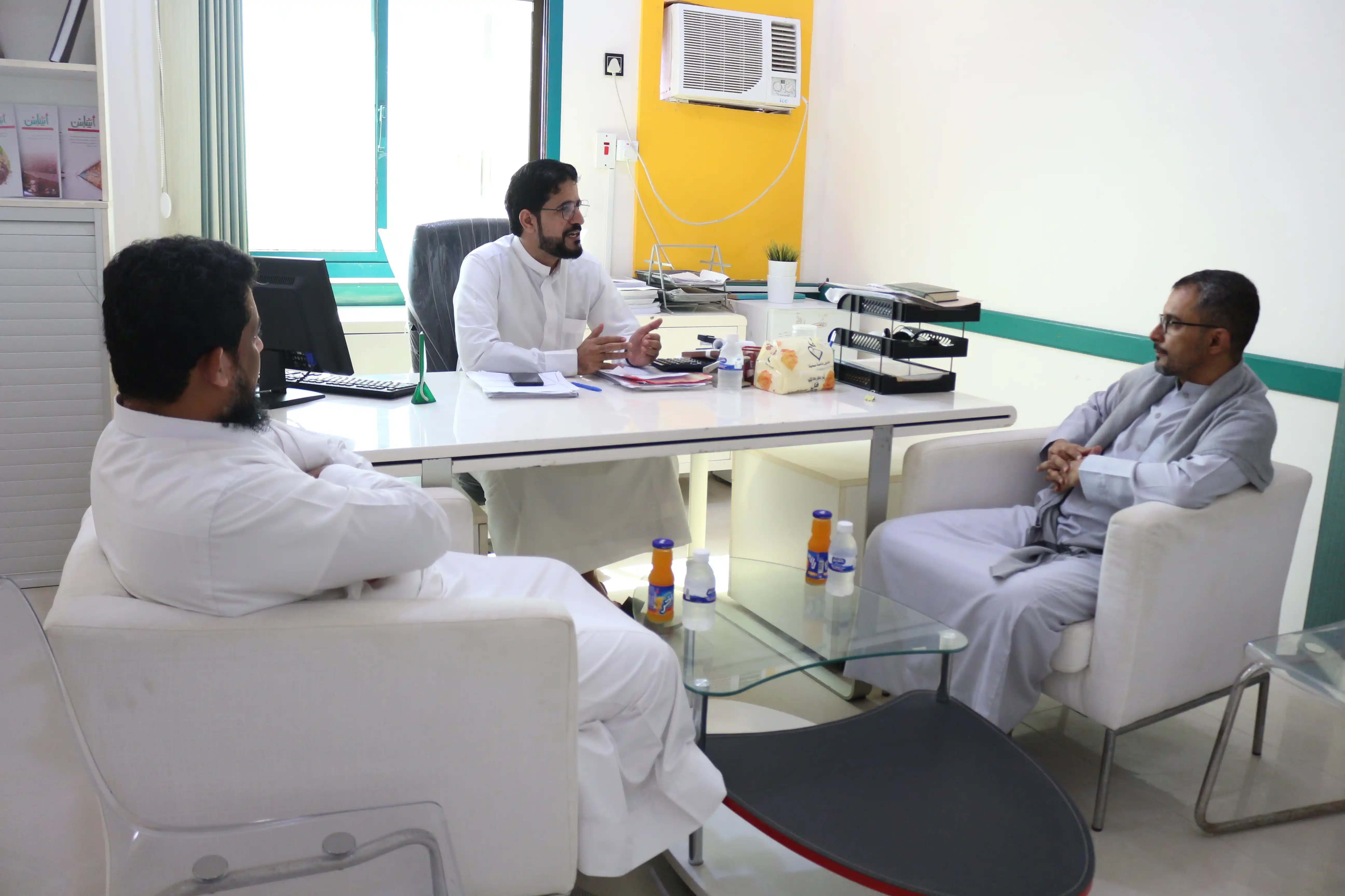 Engineer Saleh Salem Bala'la Visits Al-Omran Institute for Studies and Capacity Building Activities